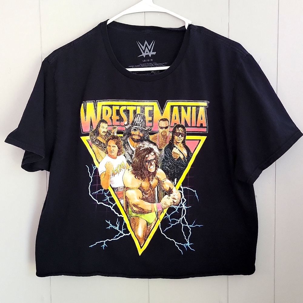 WWE Black WrestleMania‎ Crop Top